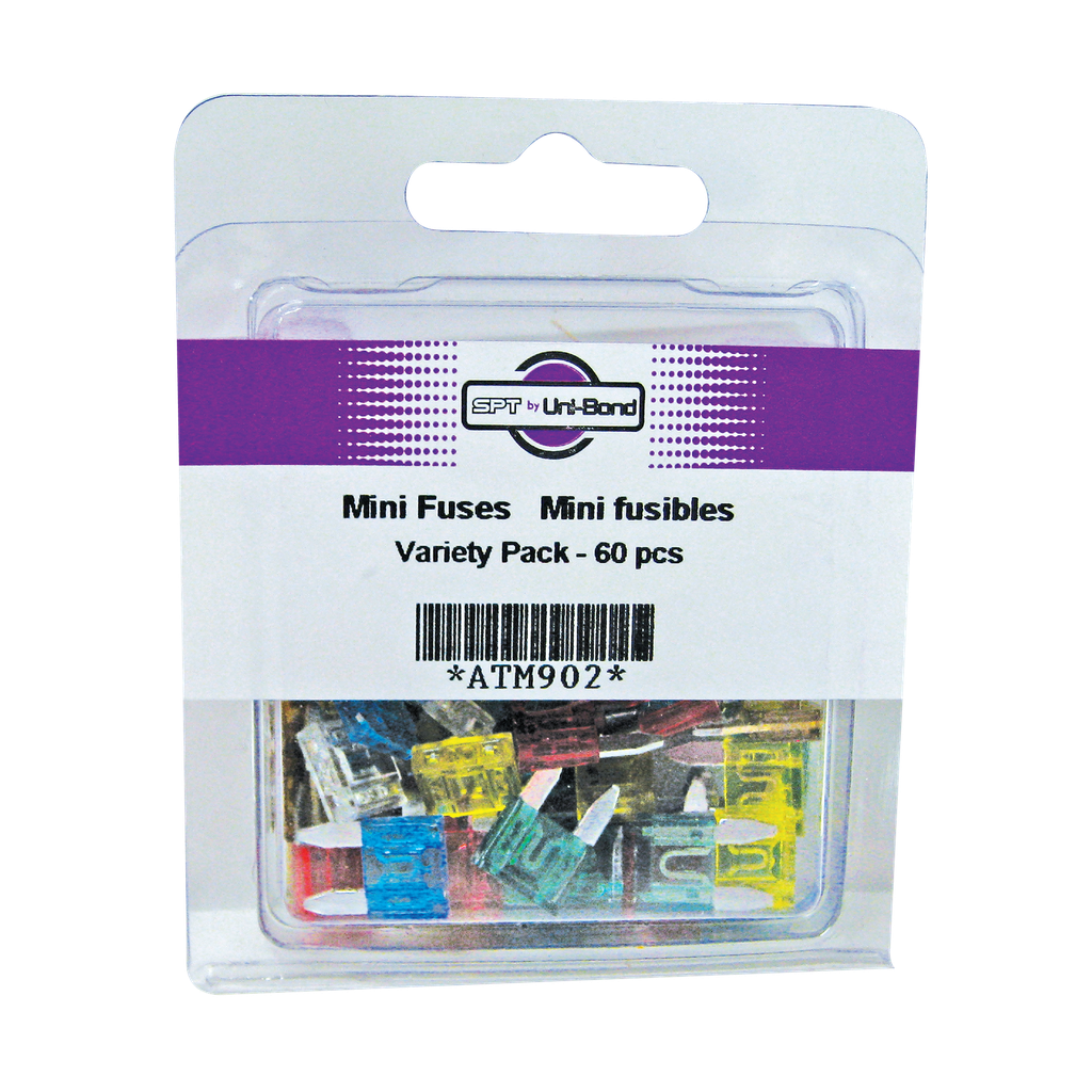 ATO/ATC Mini Fuse Variety Pack - 60/pack