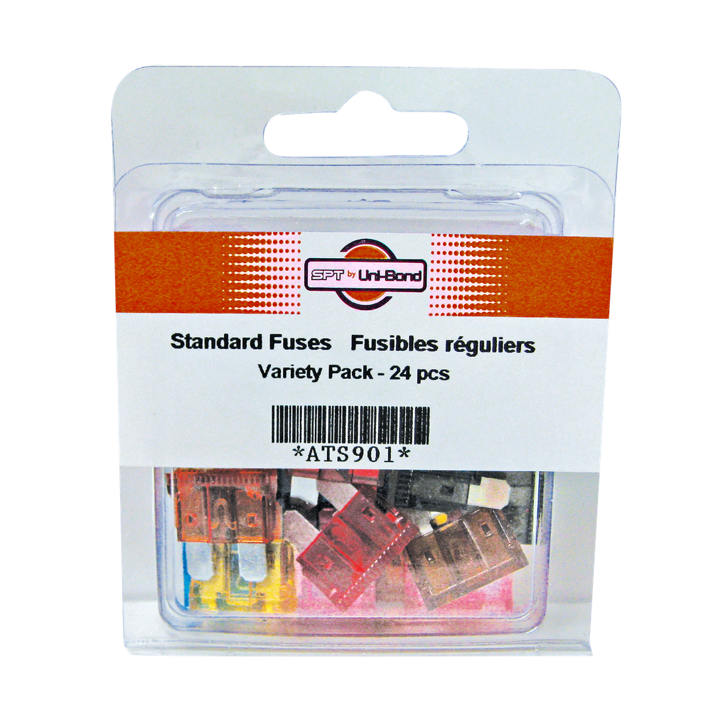 [ATS901] ATO/ATC Standard Fuse Variety Pack - 24/pack