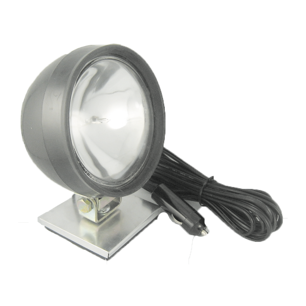 5" Rubber Spot Lamp w/ Magnetic Base & Power Supply Adaptor