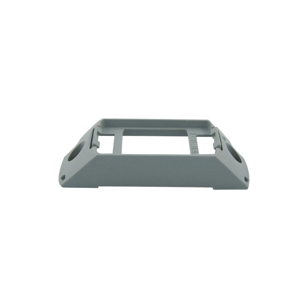 [BM1020RGP] Gray Rail Mount for 1"x2" Lamps