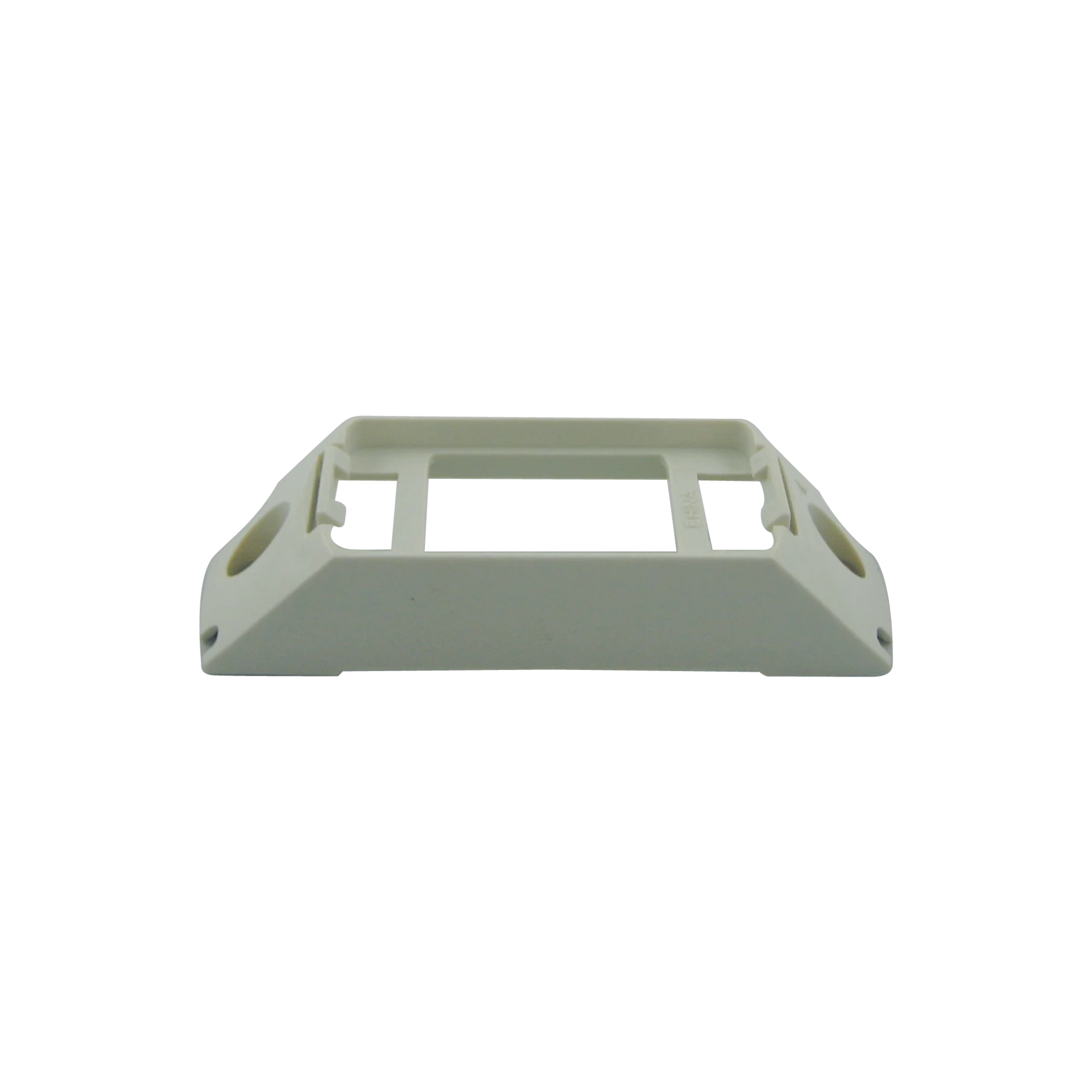White Rail Mount for 1"x2" Lamps