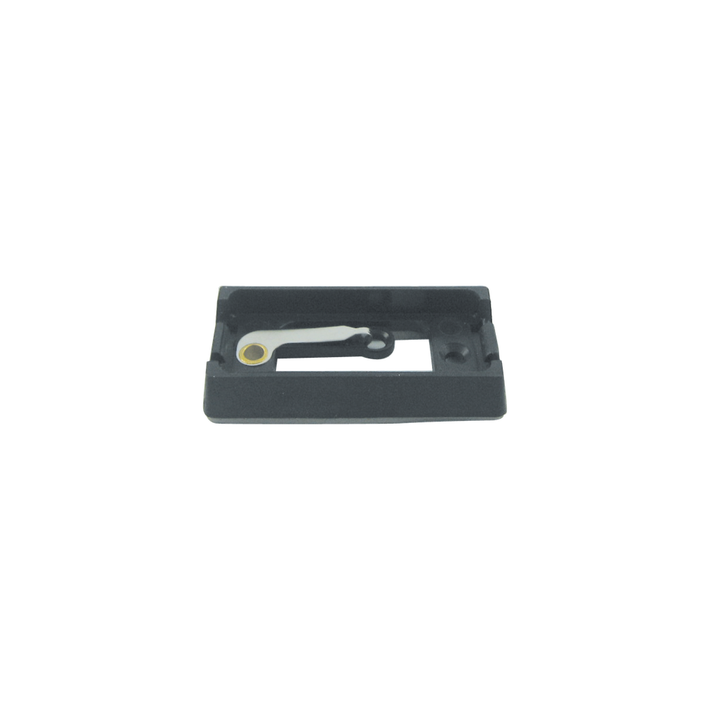 [BM1021CBP] Black Base Mt w/ Hotwire & Built-in Ground for 1"x2" Lamps