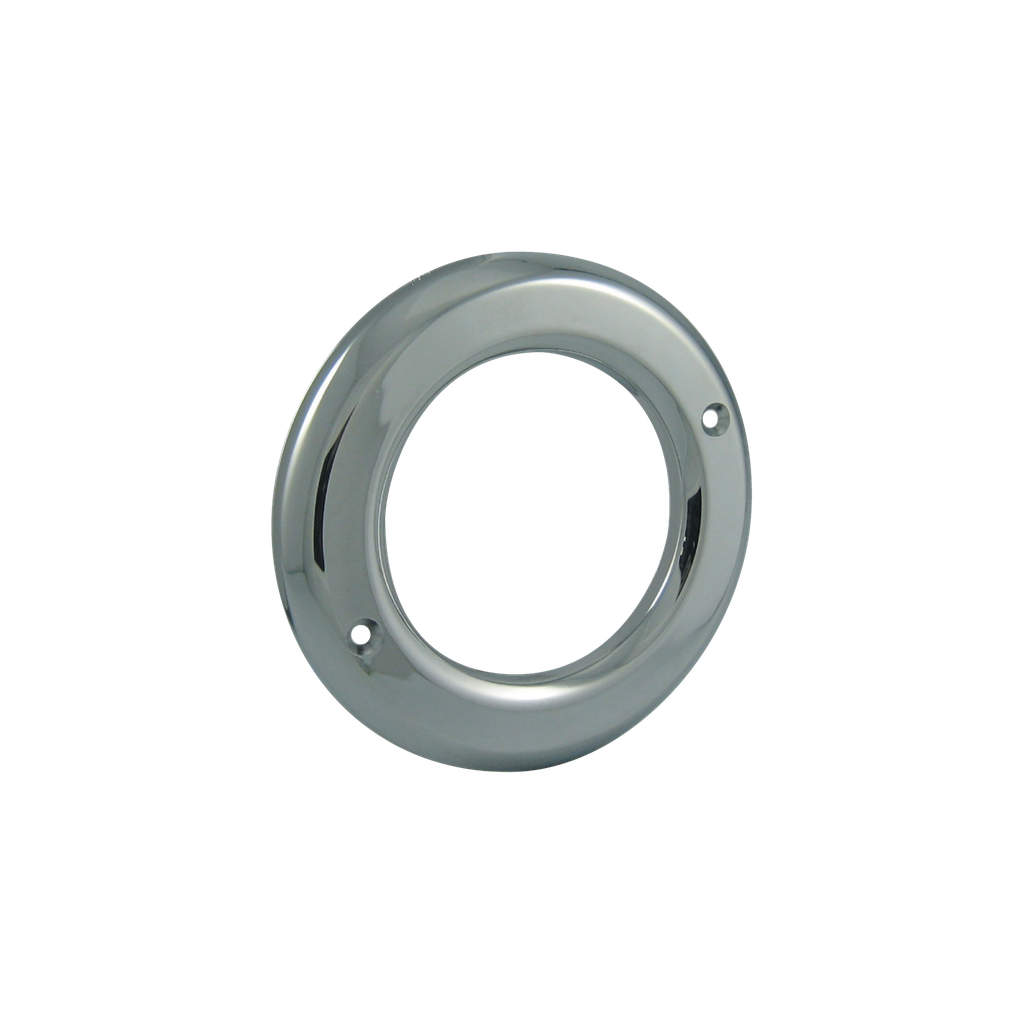 [BZ2500P] Chrome Plastic Bezel for 2.5" Round Lamps