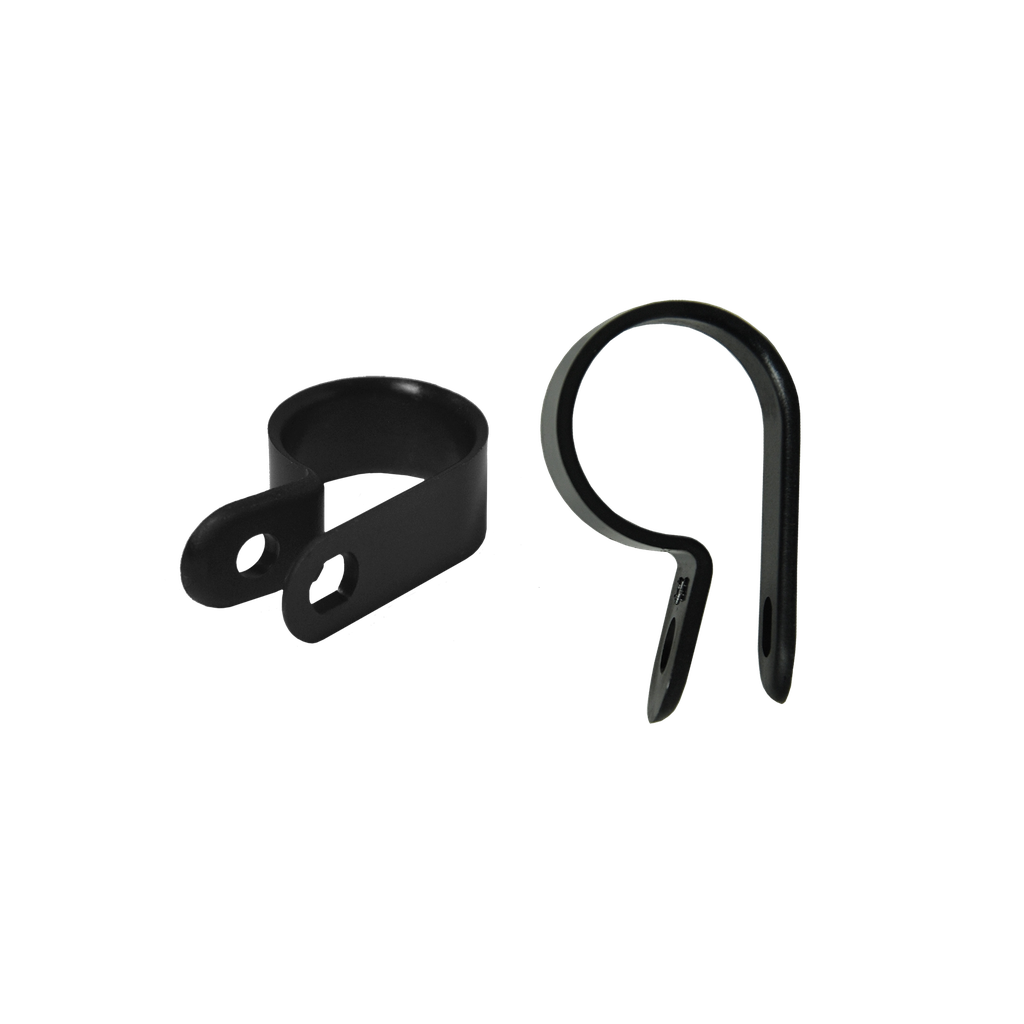 [CLB38-50] Nylon Cable Clamps Black 3/8" Dia 3/8" W - 50/pack
