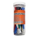 Assorted 4"18lbs/ 8"40lbs Cable Ties  Variety Pack - 300/pack