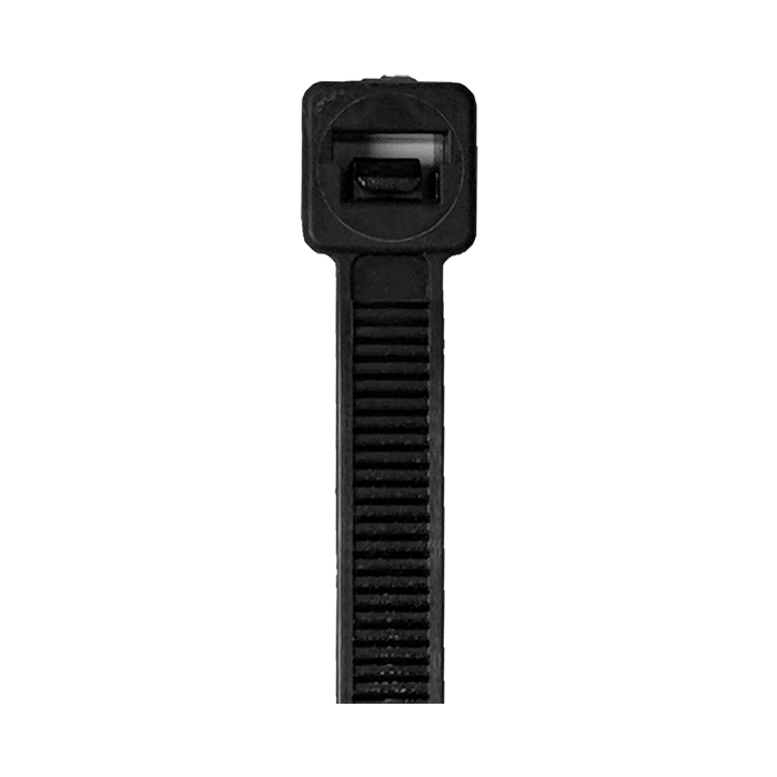 20" Black Cable Ties 175 lbs - 100/pack