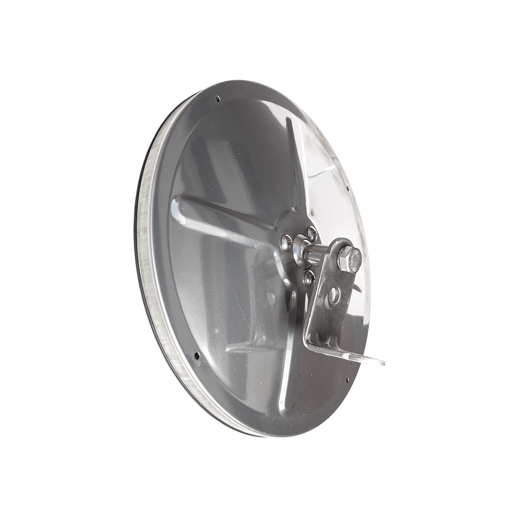 [CX750SS] 7.5" Rd SS Centre Mount Convex Mirror w/ L Bracket
