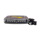 11" Clear Lens Amber LED Warning Light Bar Magnetic Mount