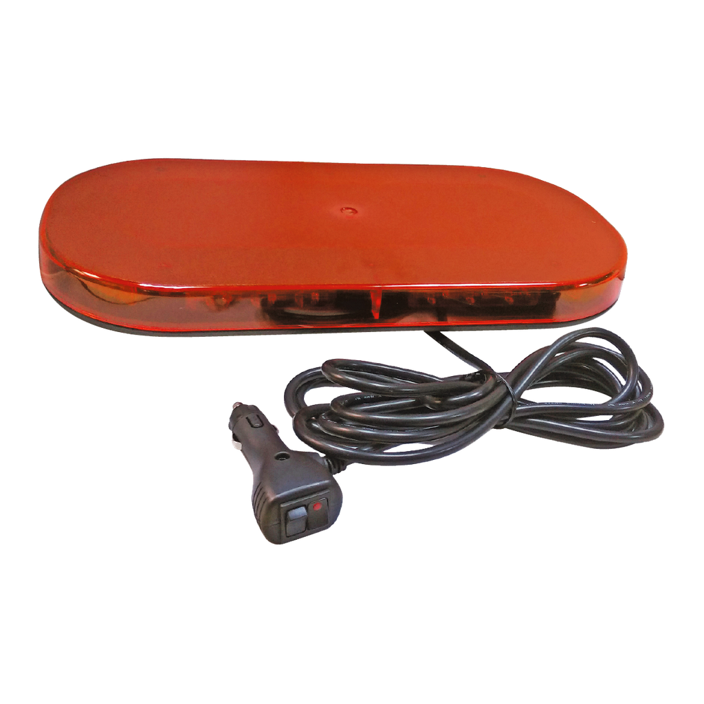 [E-2215AM] 16" Amber LED Warning Light Bar Magnetic Mount