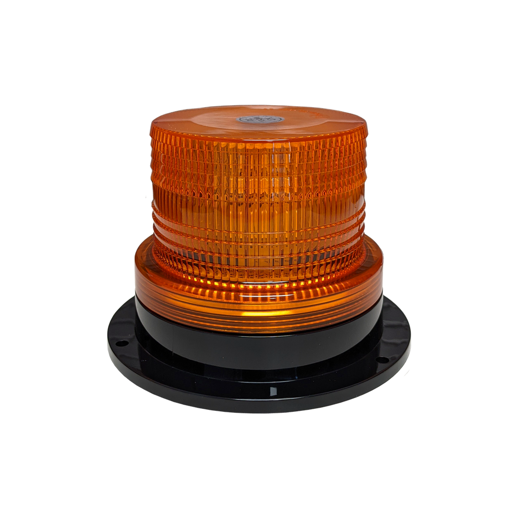 3.75" LED Beacon Rotating, Quad & Quint Flashes Amber