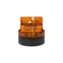 4" Battery Operated LED Beacon Rotating/Quad Amber Magnetic Mount