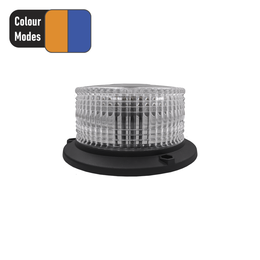 3-IN-1 3.4" LED Beacon Amber/Blue