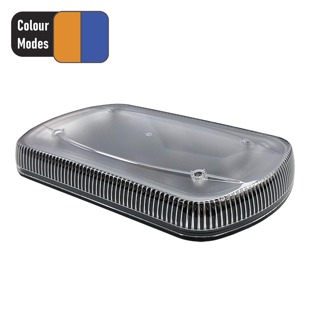 [E-7216AB] 16" LED Warning Light Bar Amber/Blue - Syncs W/ E-72 Series