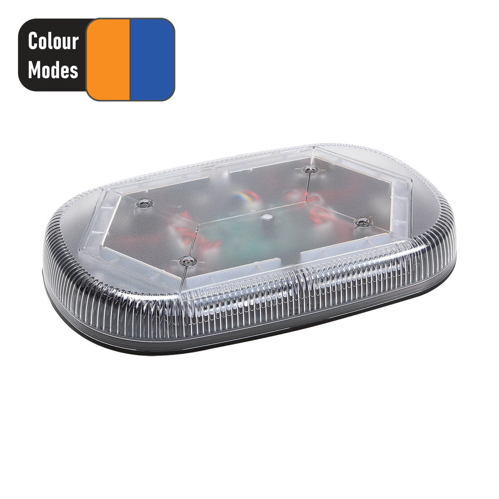 3-IN-1 15" LED Warning Light Bar Amber/Blue
