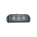 3.5" LED Warning Light 12-Pattern White