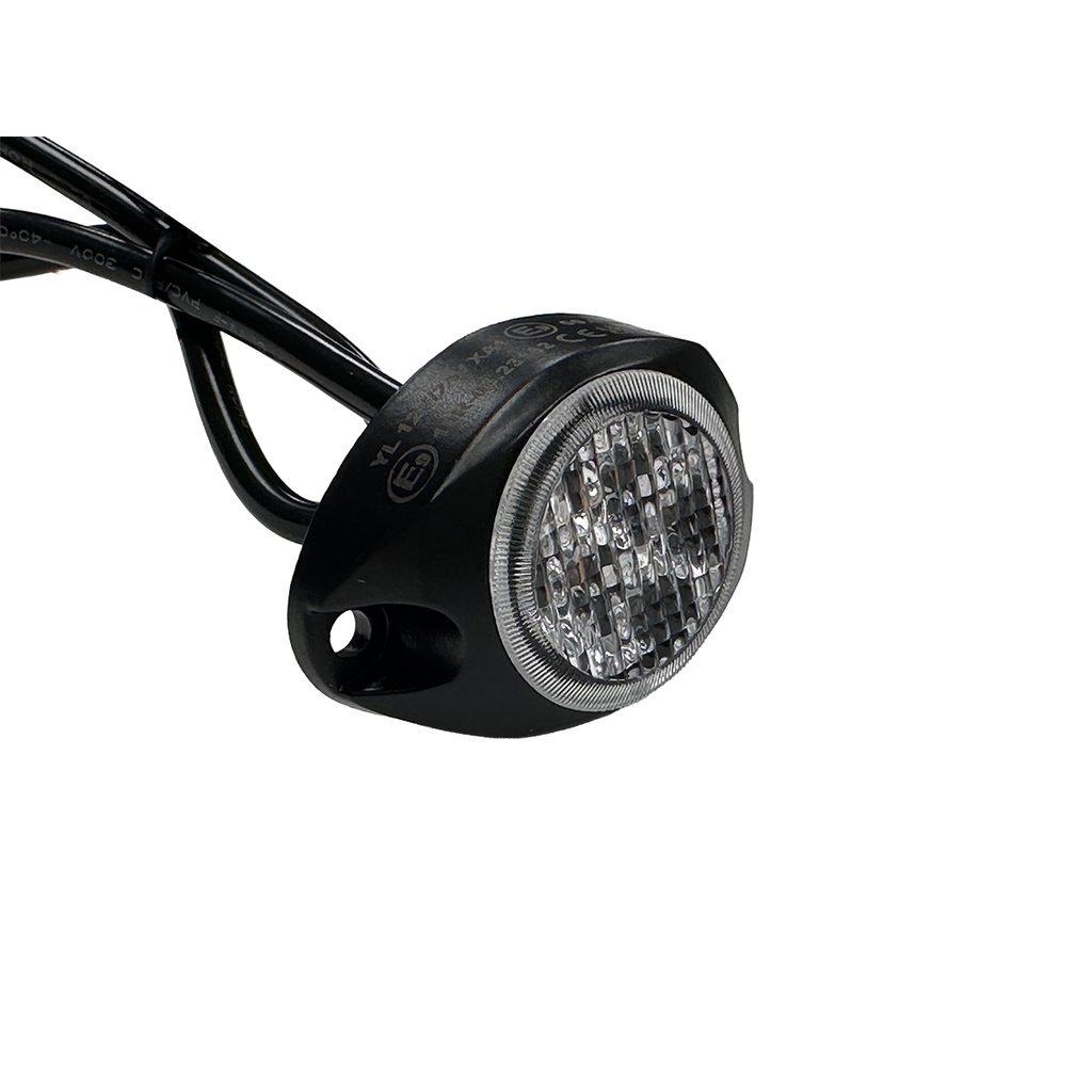 2" Surface Mounted LED Warning Light 21-Patterns Amber
