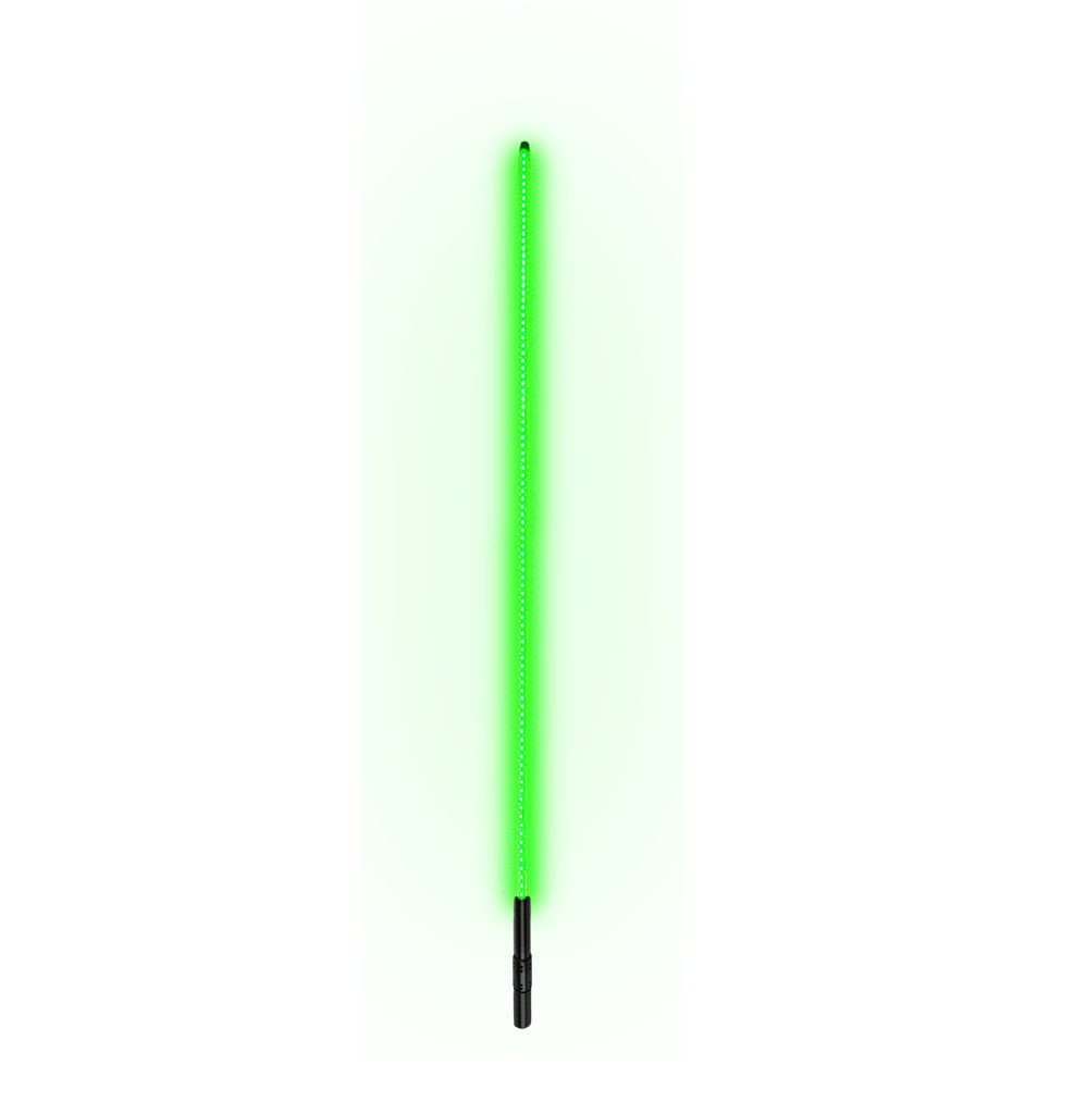 6 ft Fully Lit LED Whip Quick Disconnect Mount Steady Green