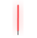 6 ft Fully Lit LED Whip Quick Disconnect Mount Steady Red