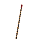 6 FOOT AMBER FULLY LITE WHIP