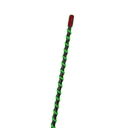 6 ft Fully Lit COB LED Whip Quick Disconnect Mount Steady Green