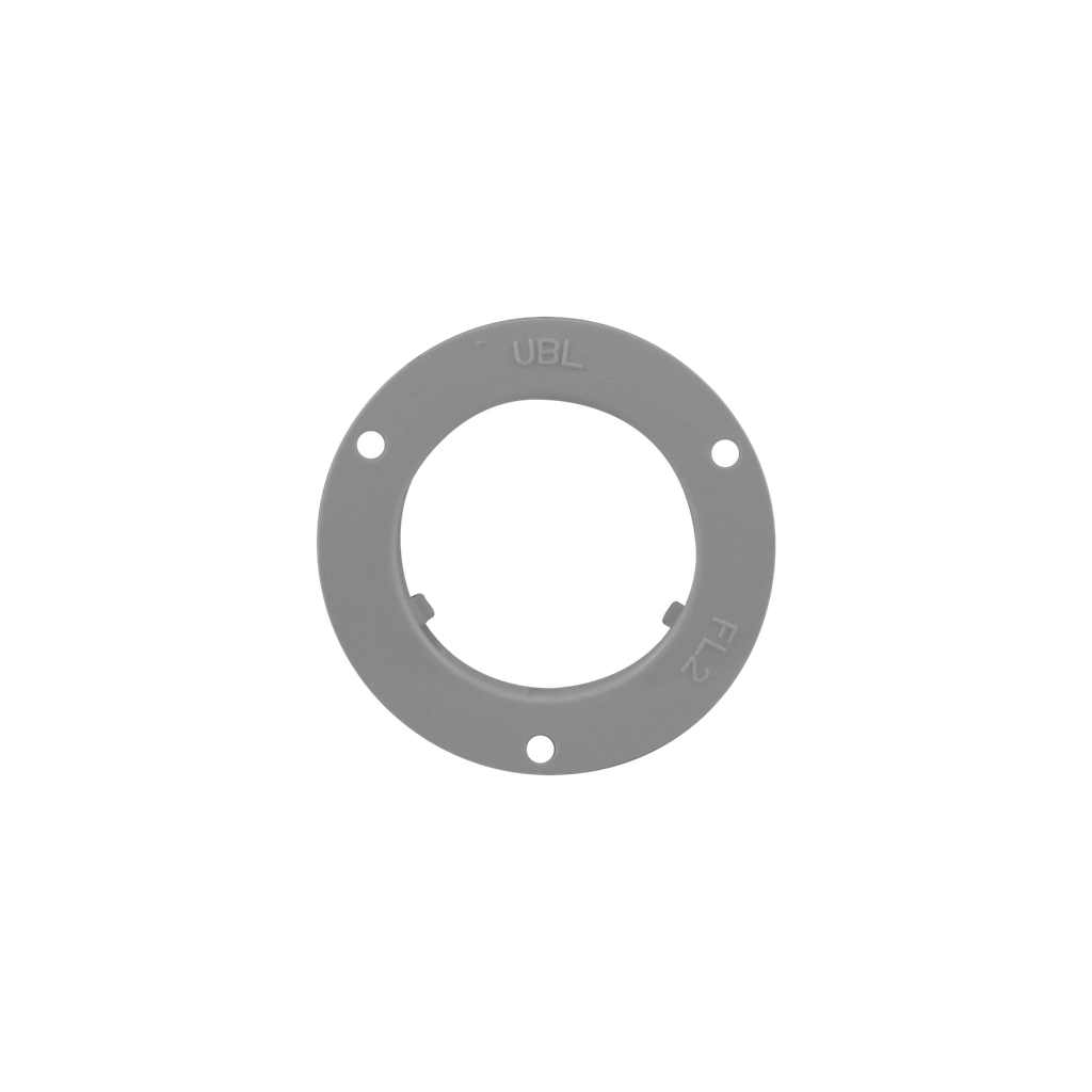 [FL2002P] Gray ABS Flange for 2" Round Lamps