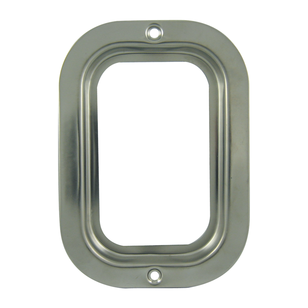 Stainless Steel Flange for 4"x6" Lamps