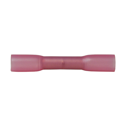 [HB18-25] Heat Shrinkable Butt Connectors Red 20-18 Ga - 25/pack