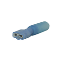 Heat Shrinkable Slide Connectors Female Blue 0.25" Tab 16-14 Ga - 25/pack