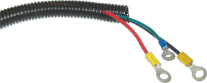 [L34-50] 50 ft Black Split Loom 3/4" I.D.