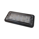 LED 5-3/4" x 2-3/4" Cool White Utility/Dome Lamp Black Base - 15-dio