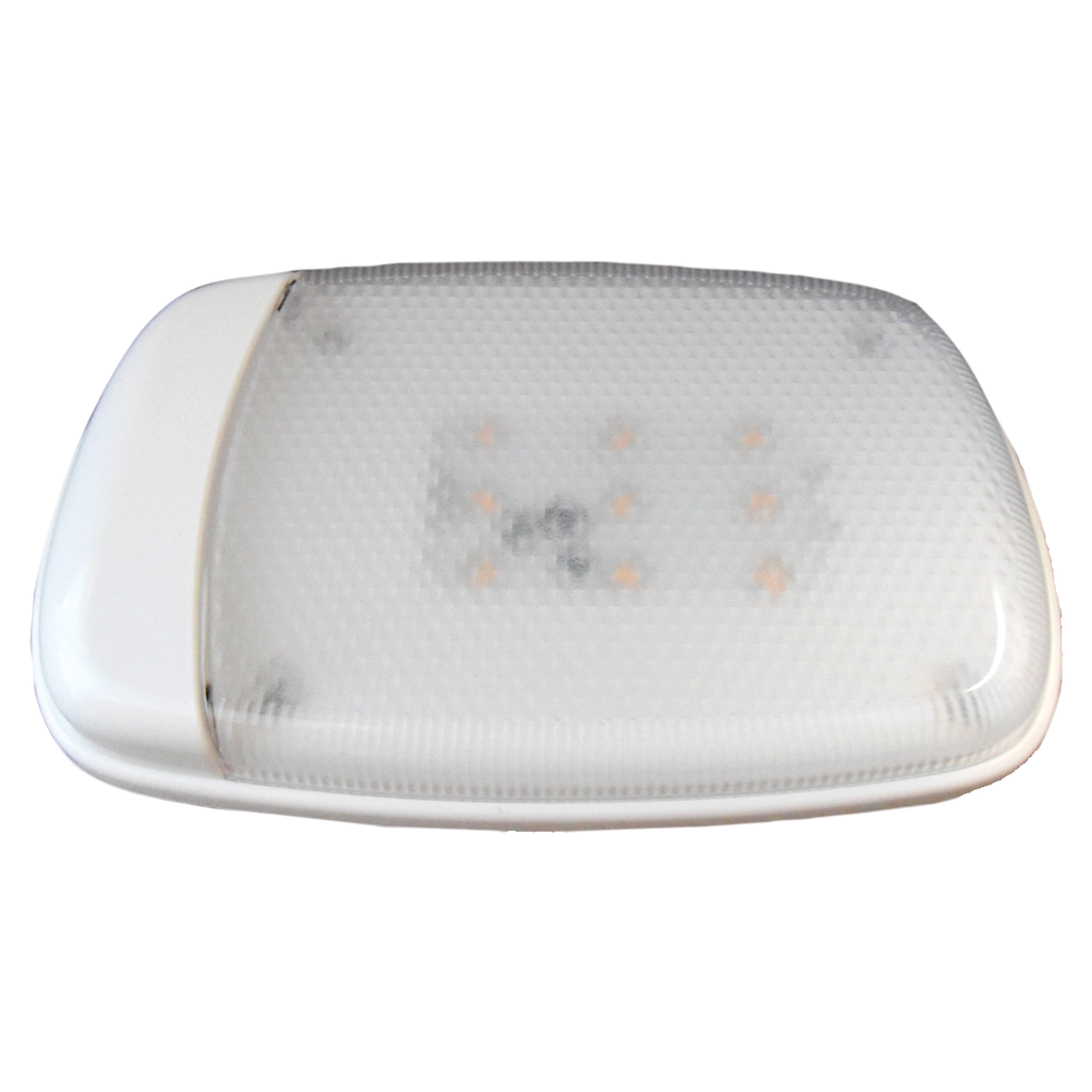 [LDL6061CP] LED 6"x6" Warm White Utility/Dome Lamp - 9-dio
