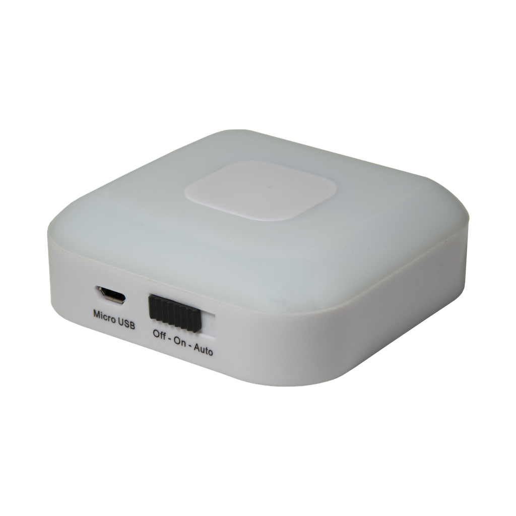 [LDR3030-C] LED 3"x3" Rechargeable Touch Control Utility/Dome Lamp - 8-dio