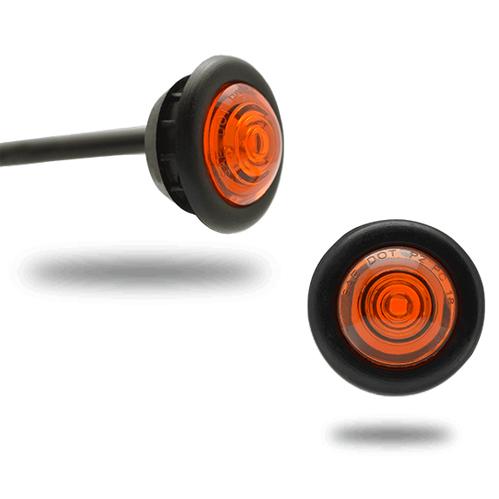[LED0740AP] 3/4" Clearance Marker Light / 1 SMD LED/ Amber