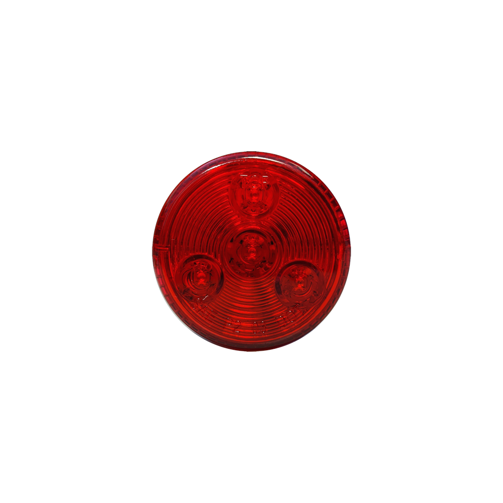 [LED2000-4RP] LED 2" Rd Marker Lamp Red - 4-dio
