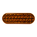 LED Oval Turn/Tail/Park Lamp Amber - 24-dio