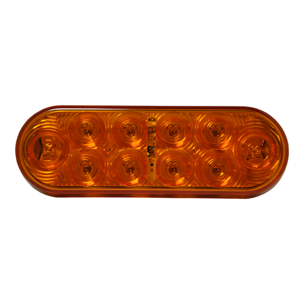 [LED2238S-10AP] LED Oval Signal/Park Lamp Amber - 10-dio