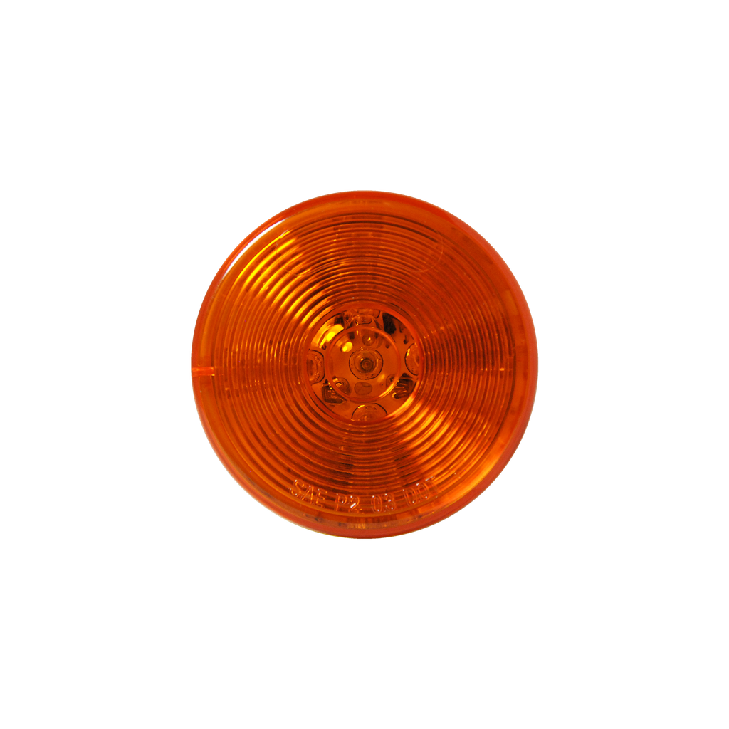 [LED2500-13AP] LED 2.5" Rd Marker Lamp Amber - 13-dio
