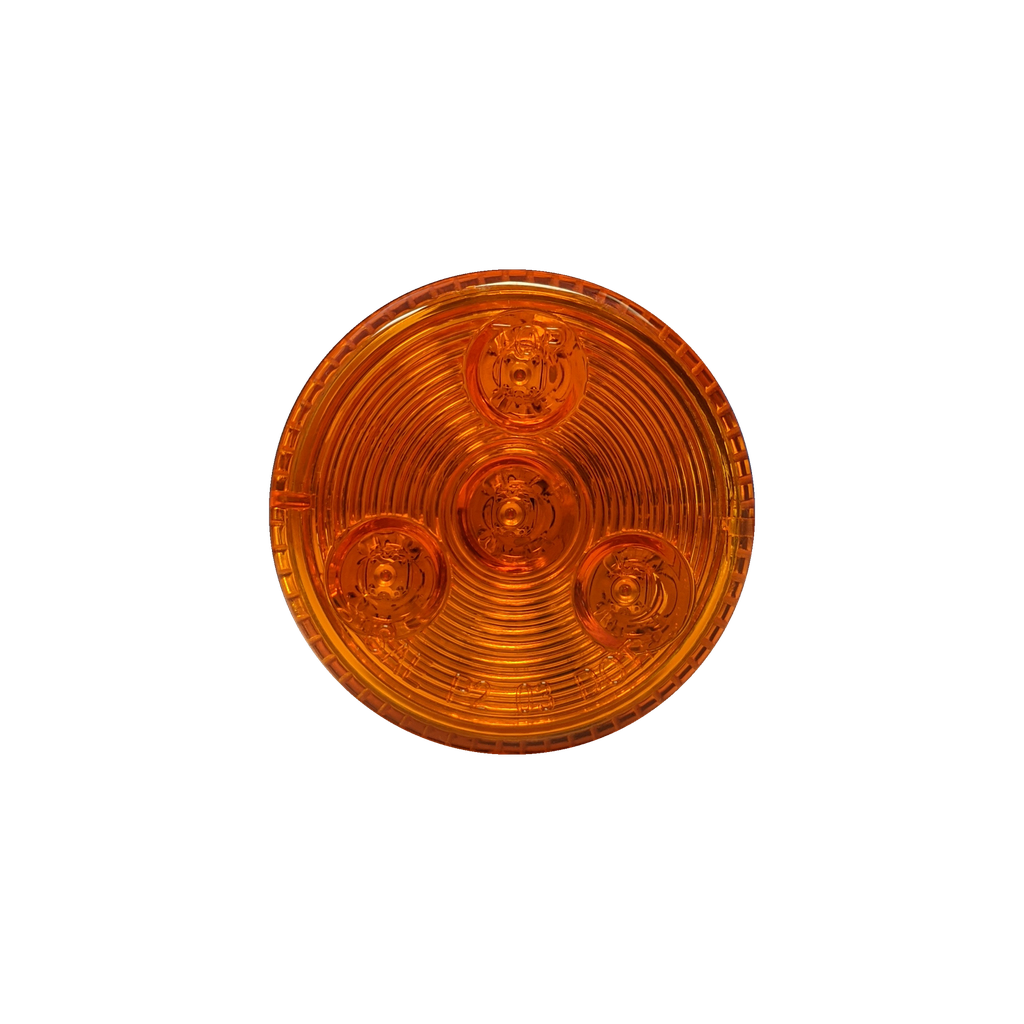 [LED2500-4AP] LED 2.5" Rd Marker Lamp Amber - 4-dio
