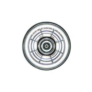 [LED2500T-4CP] Orbit 2.5" Side Marker /4 SMD LEDs /White-Clear Lens /12V