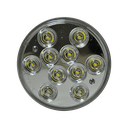 LED 4" Rd Clear Back Up Lamp - 10-dio