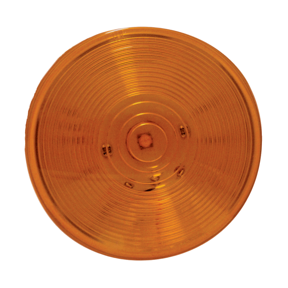 [LED4000-1AP] LED 4" Rd Turn Signal Lamp Amber - 1-dio