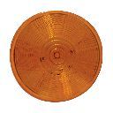 LED 4" Rd Turn Signal Lamp Amber - 1-dio