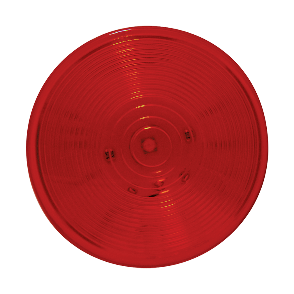[LED4000-1RP] LED 4" Rd STT Lamp Red - 1-dio