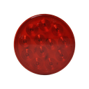 LED 4" Rd STT Lamp Red - 12-dio