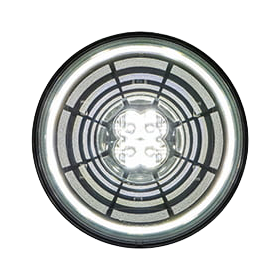 [LED4000T-13CP] 4" Round Orbit Back up Reverse light/13 SMD LEDs/Clear Lens