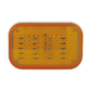 LED 4"x6" Turn Signal/Park Lamp Amber - 60-dio