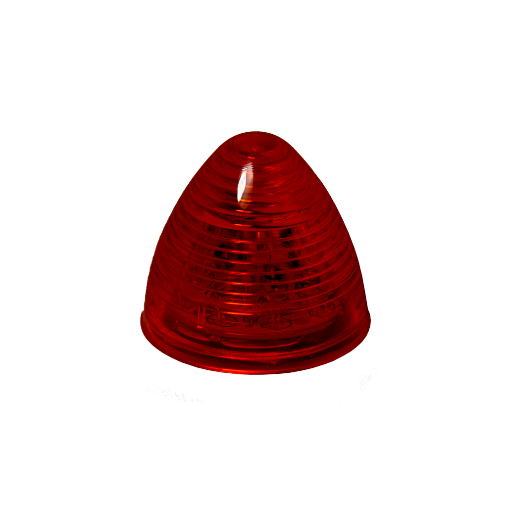 [LED7200-10RP] LED 2" Beehive Marker Lamp Red - 10-dio