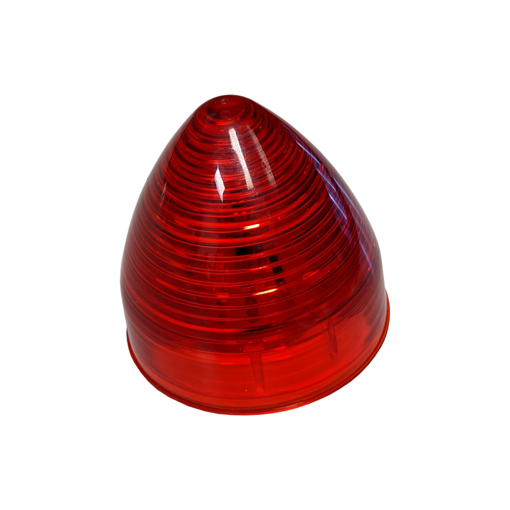 [LED7250-6RP] LED 2.5" Beehive Marker Lamp Red - 6-dio