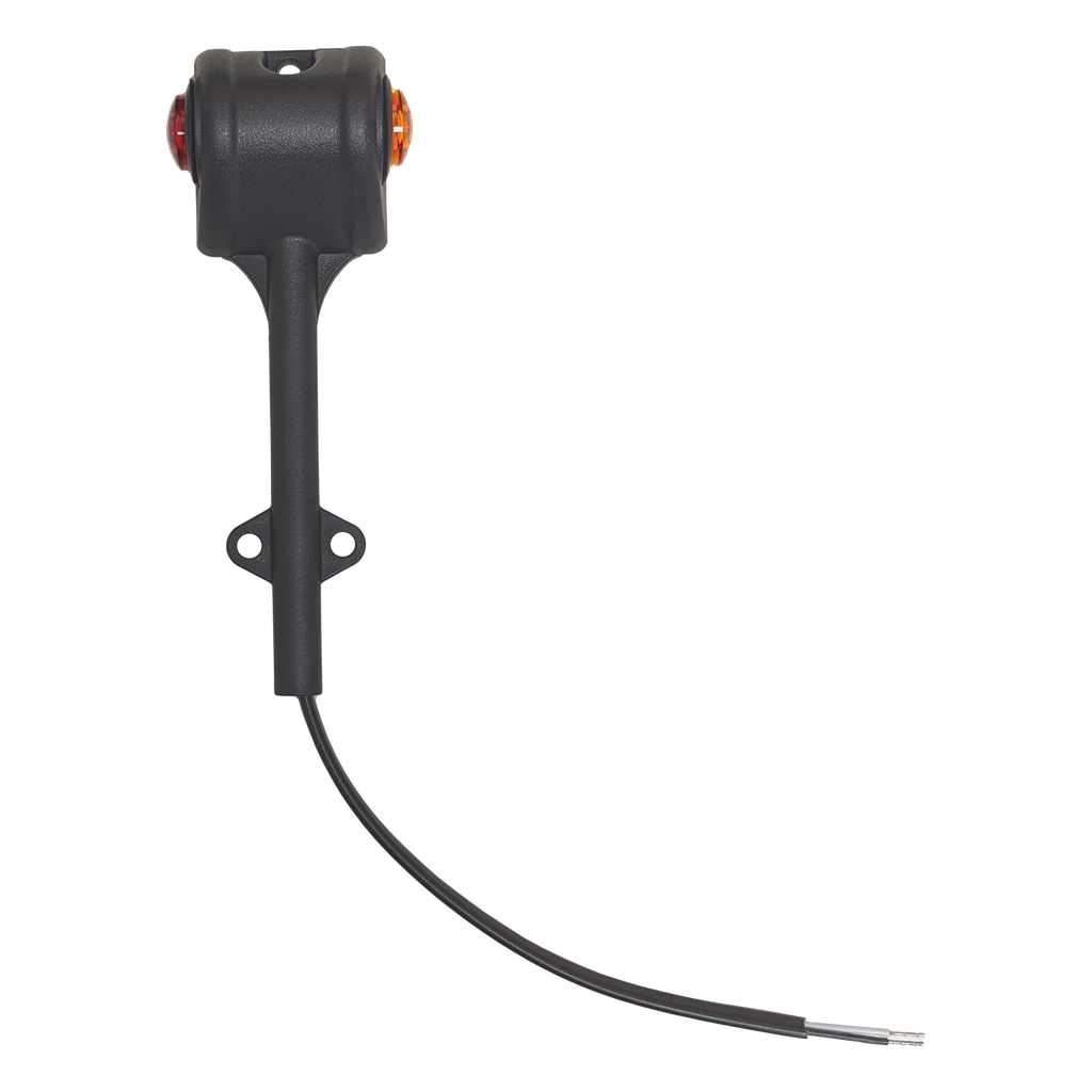 [LFML0720RAP] LED Fender Mount Lamp Left Hand Red/Amber