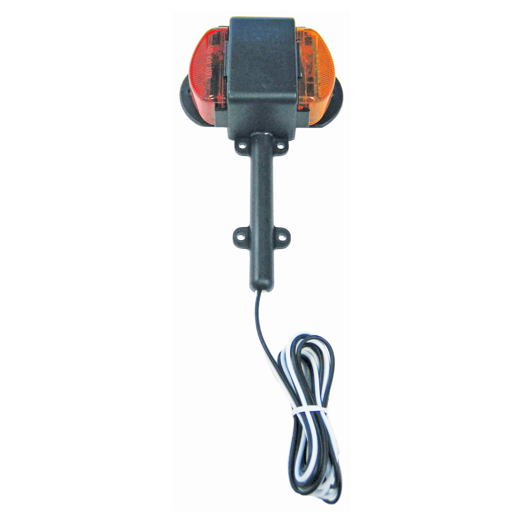 [LFML1225-3RAP] LED Fender Mount Kit Left Hand Red/Amber 3-dio lamps